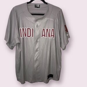 NEW era men diamond era jacguard moisture wicking short sleeve jersey size large